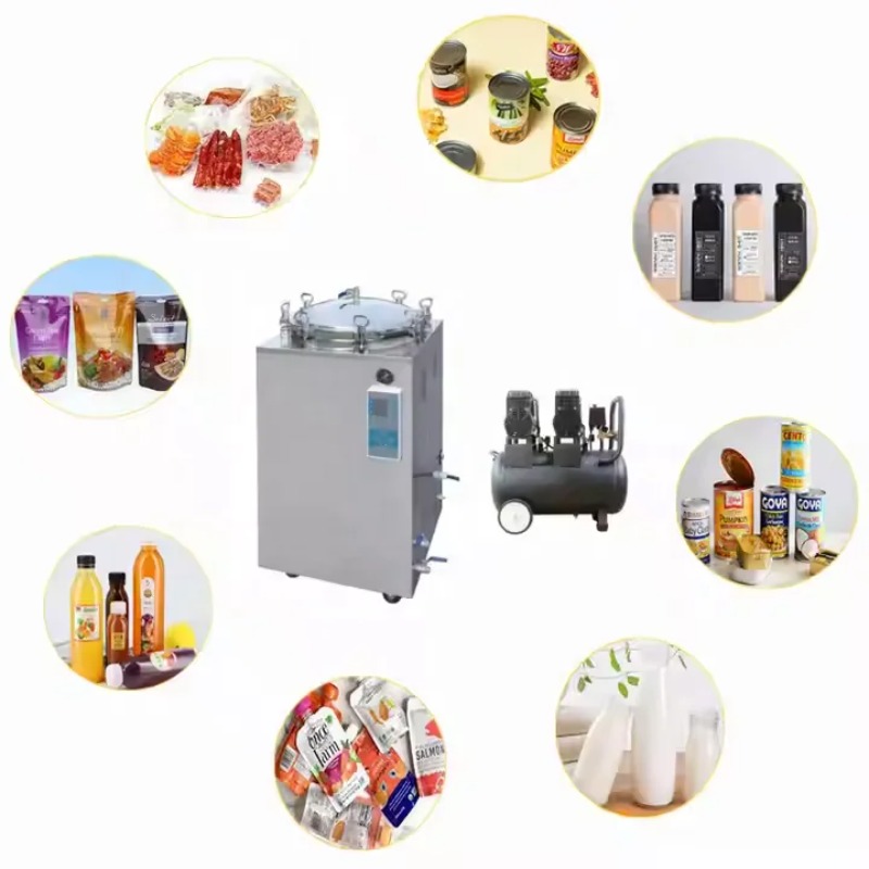 Autoclave Elétrica Vertical pa - Medical Lab Machine Price avaliação e preço
