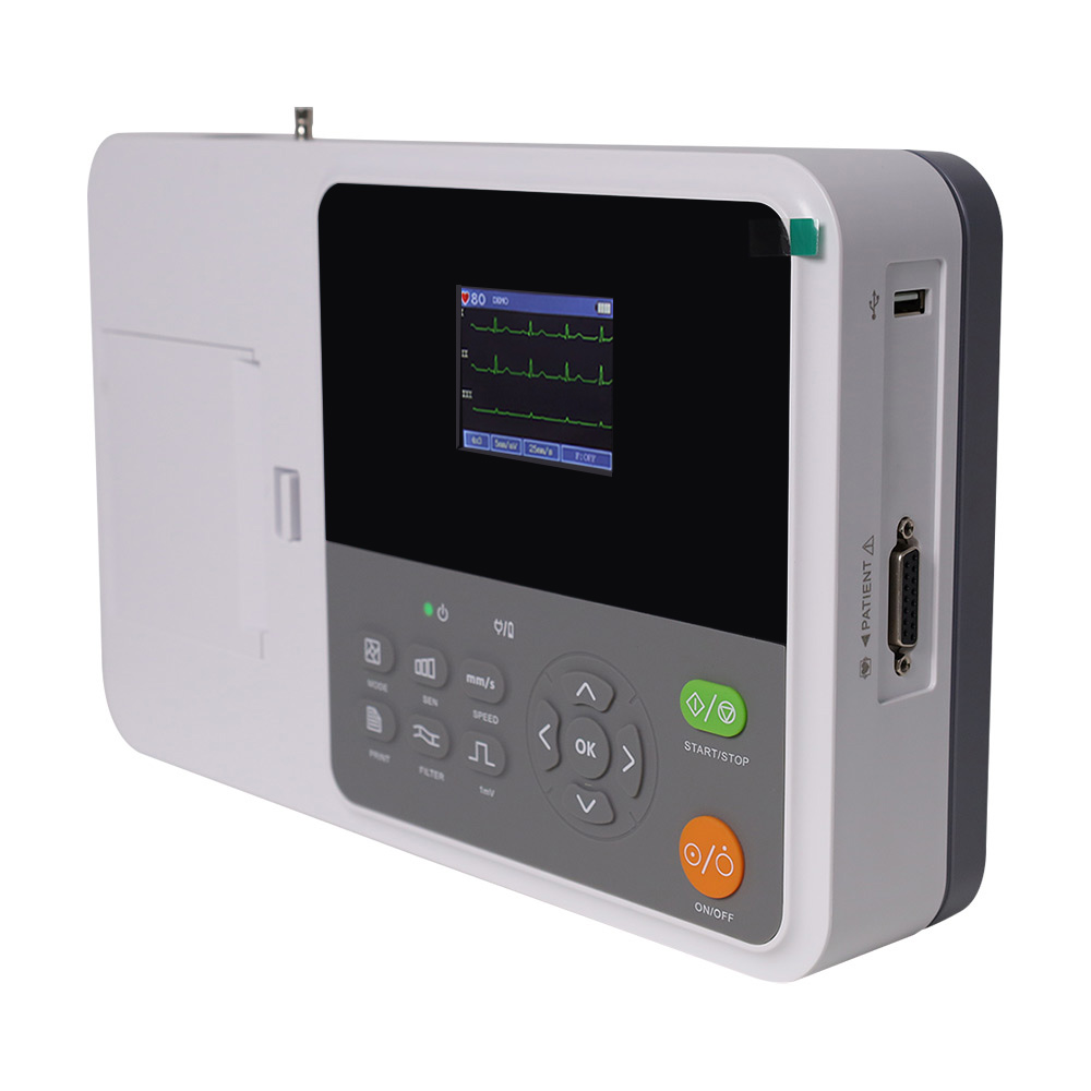 Máquina de ECG Digital Portáti - Ekg Ecg Machine Portable avaliação e preço
