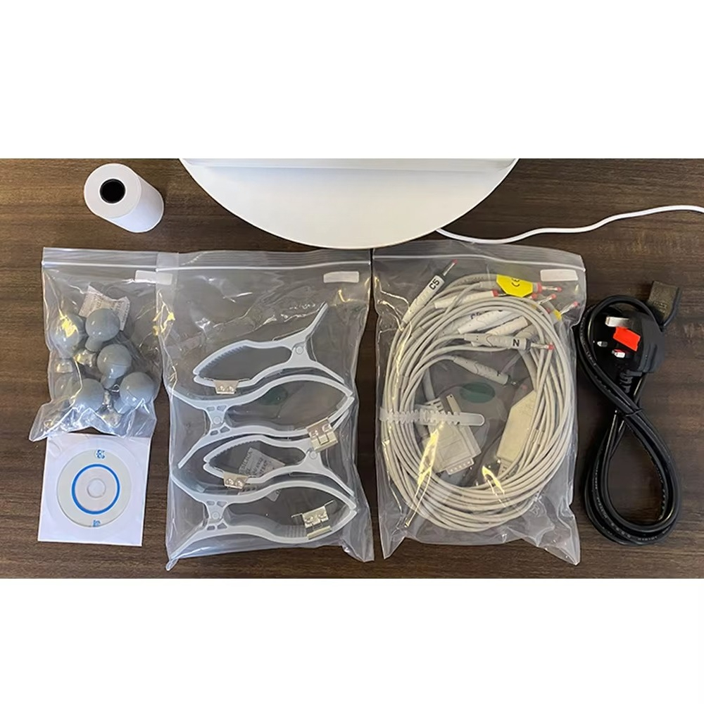 Dispositivo EKG Portátil de 12 - Ekg Ecg Machine Portable avaliação e preço